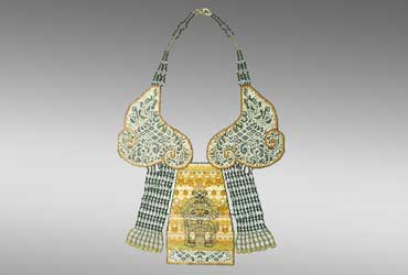 Sharmini Wirasekara XIPE GOD OF SPRING Necklace beadwork artist